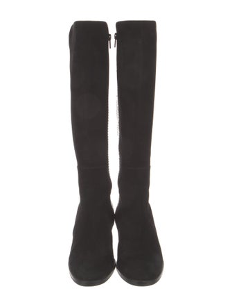 Manolo Blahnik Suede Riding Boots