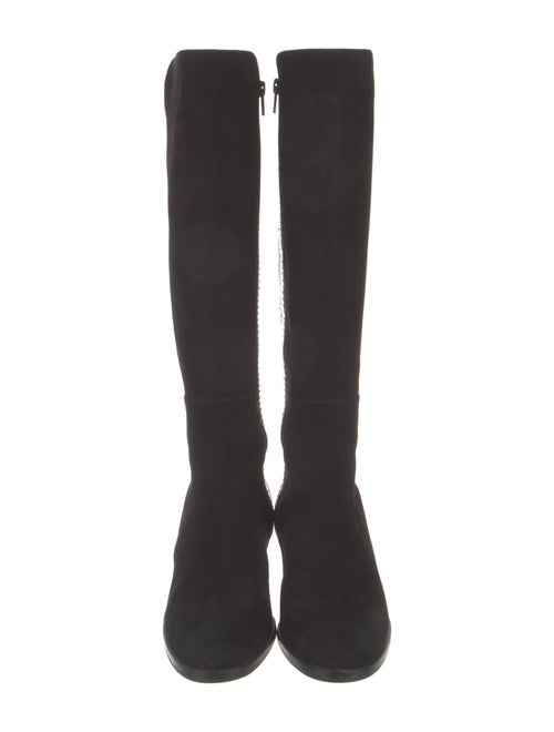 Manolo Blahnik Suede Riding Boots