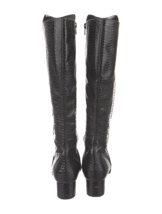 Manolo Blahnik Suede Riding Boots