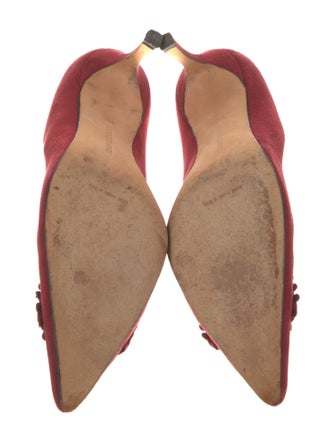 Manolo Blahnik Suede Pumps