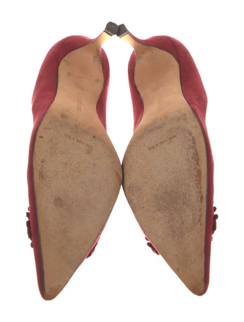 Manolo Blahnik Suede Pumps