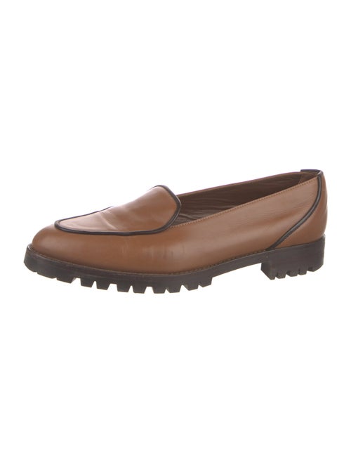 Manolo Blahnik Leather Loafers