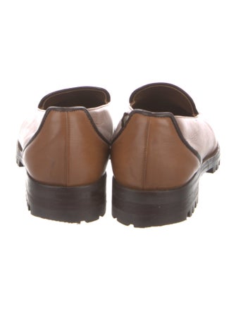 Manolo Blahnik Leather Loafers