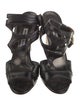 Manolo Blahnik Leather Gladiator Sandals