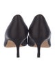 Manolo Blahnik Satin Bow Accents Pumps