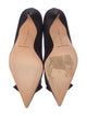 Manolo Blahnik Satin Bow Accents Pumps