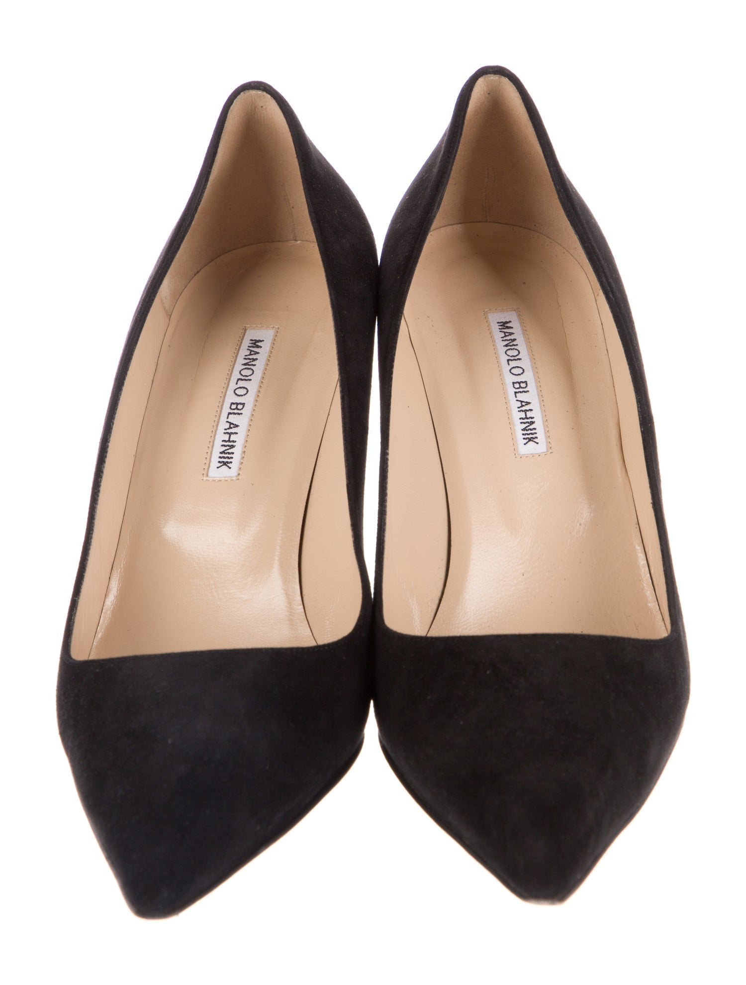 Manolo Blahnik Satin Pumps