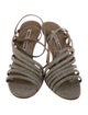Manolo Blahnik Glitter Sandals