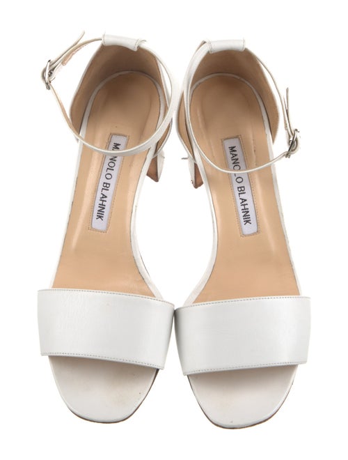 Manolo Blahnik Leather Sandals