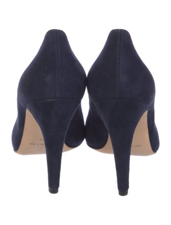 Manolo Blahnik Suede Pumps