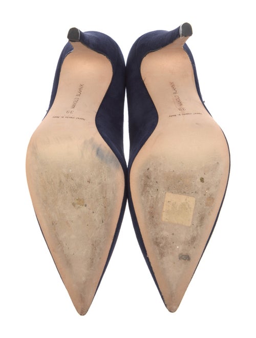 Manolo Blahnik Suede Pumps