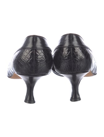 Manolo Blahnik Leather Pumps