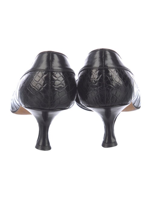 Manolo Blahnik Leather Pumps