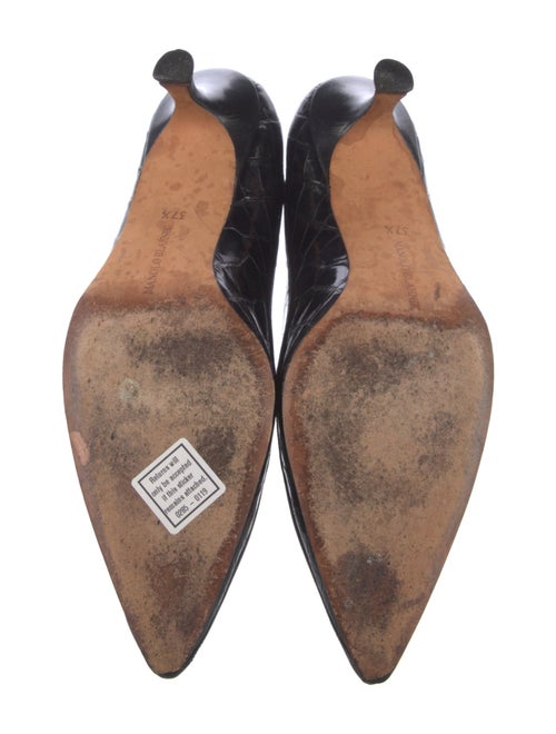 Manolo Blahnik Leather Pumps