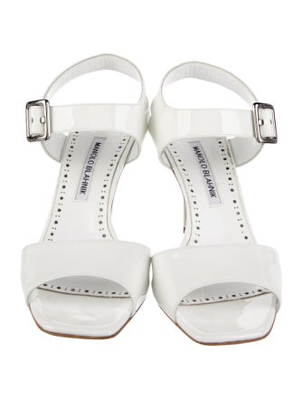 Manolo Blahnik Leather Sandals