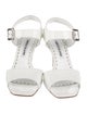 Manolo Blahnik Leather Sandals