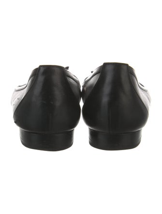 Manolo Blahnik Leather Ballet Flats