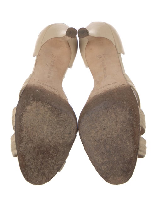 Manolo Blahnik Leather Sandals
