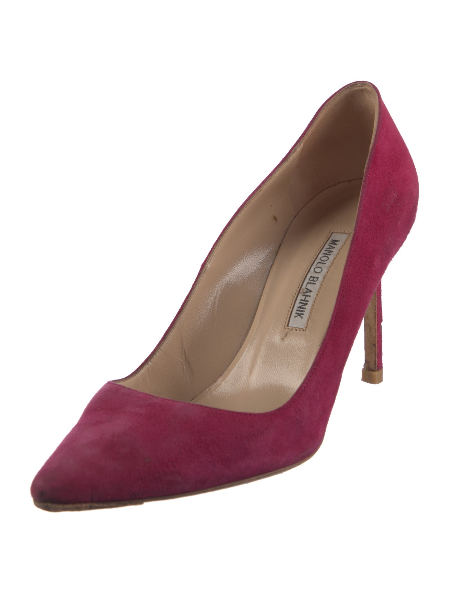 Manolo Blahnik Suede Pumps