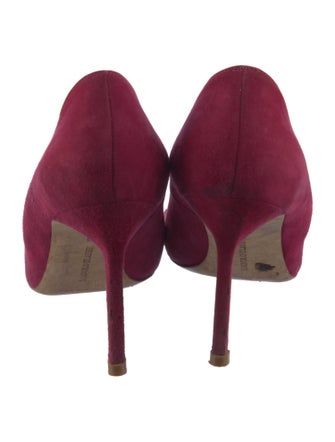 Manolo Blahnik Suede Pumps
