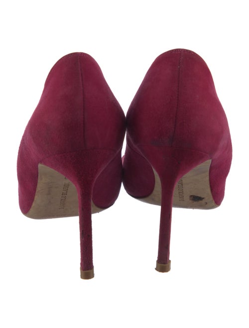 Manolo Blahnik Suede Pumps