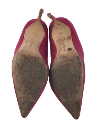 Manolo Blahnik Suede Pumps