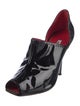 Manolo Blahnik Patent Leather D'Orsay Pumps