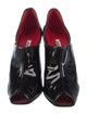 Manolo Blahnik Patent Leather D'Orsay Pumps