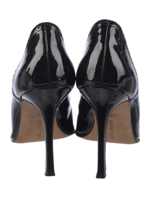Manolo Blahnik Patent Leather D'Orsay Pumps