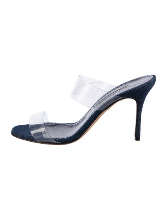 Manolo Blahnik Slides