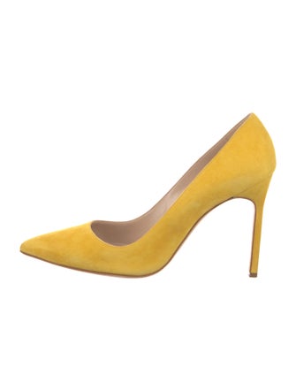 Manolo Blahnik Suede Pumps