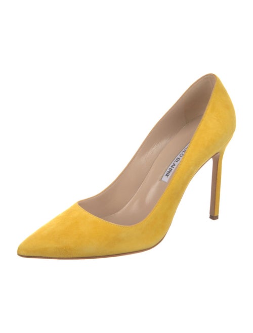 Manolo Blahnik Suede Pumps