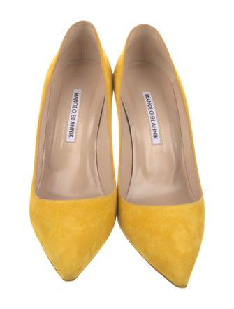Manolo Blahnik Suede Pumps