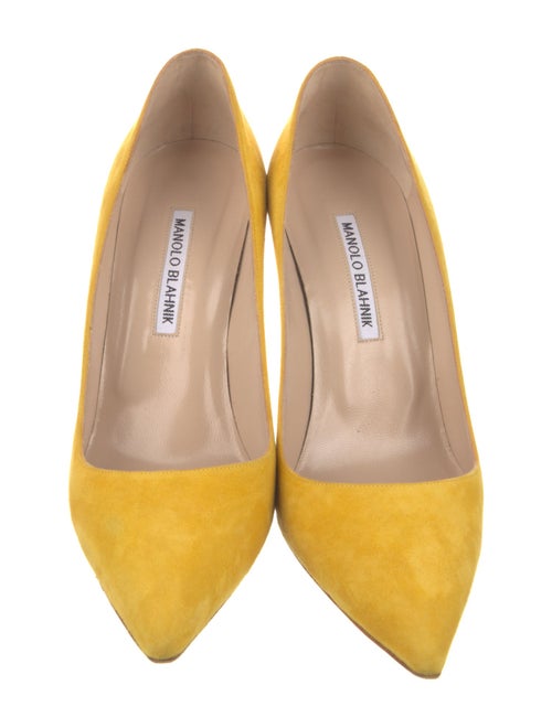 Manolo Blahnik Suede Pumps