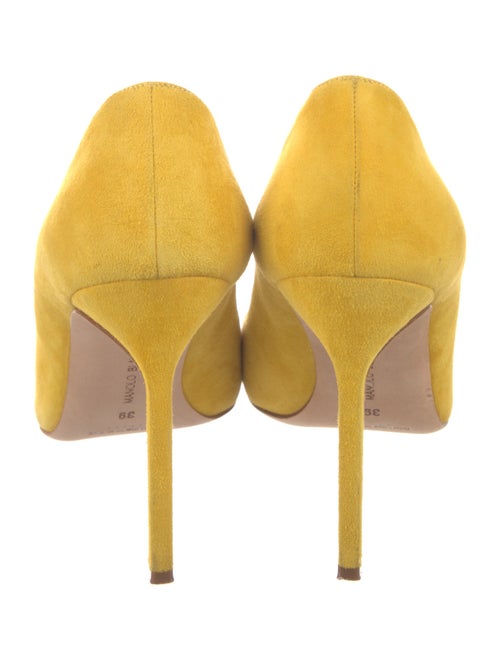 Manolo Blahnik Suede Pumps