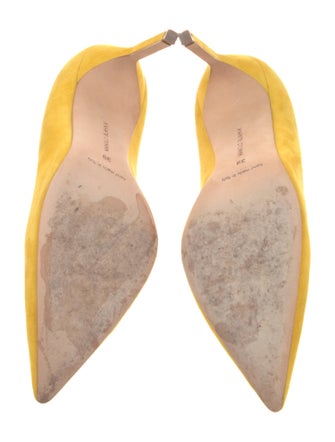 Manolo Blahnik Suede Pumps