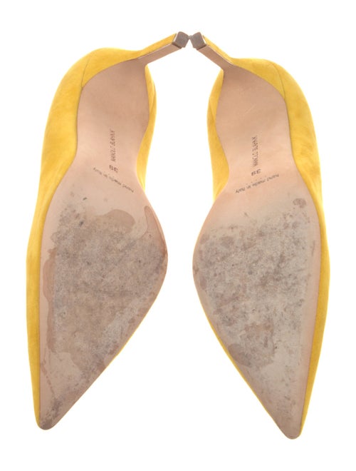 Manolo Blahnik Suede Pumps