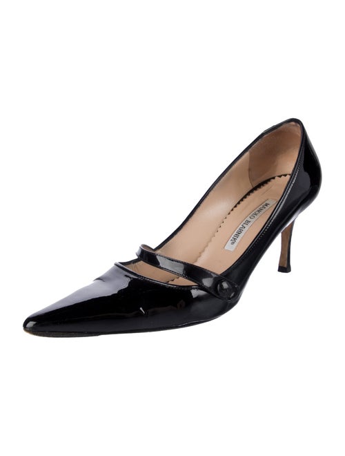 Manolo Blahnik Patent Leather Pumps