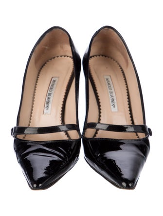 Manolo Blahnik Patent Leather Pumps