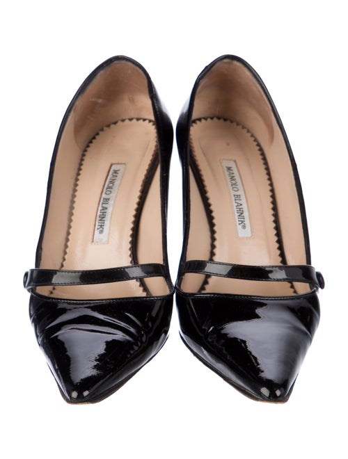 Manolo Blahnik Patent Leather Pumps