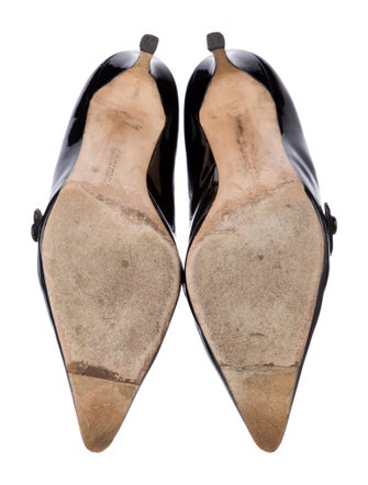 Manolo Blahnik Patent Leather Pumps
