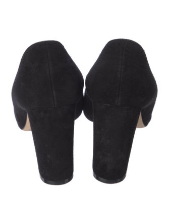 Manolo Blahnik Suede Pumps