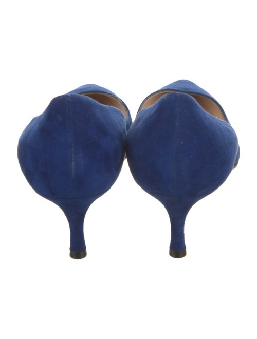 Manolo Blahnik Suede Pumps