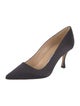 Manolo Blahnik Satin Pumps