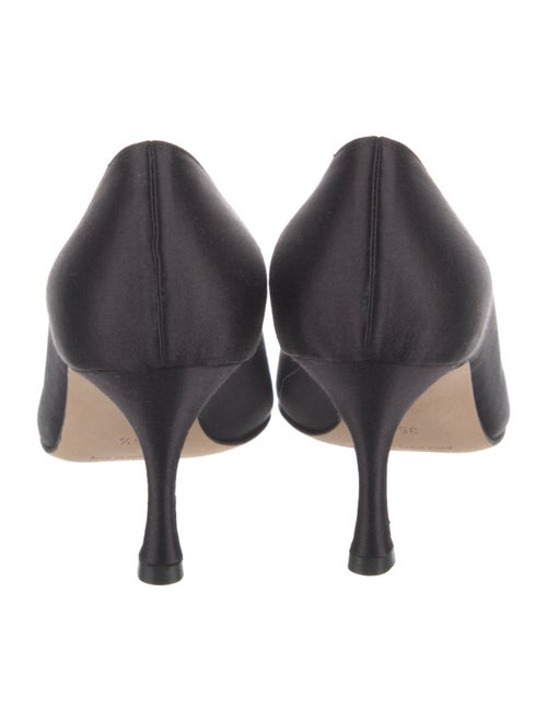 Manolo Blahnik Satin Pumps