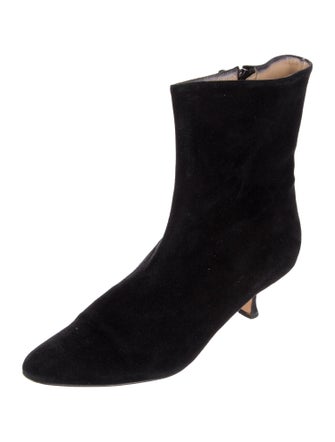 Manolo Blahnik Suede Boots
