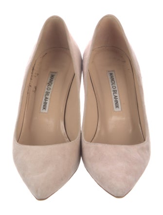 Manolo Blahnik Suede Pumps