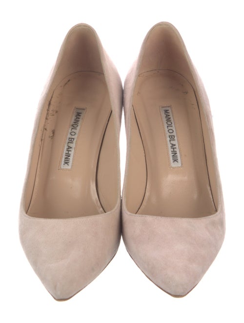 Manolo Blahnik Suede Pumps