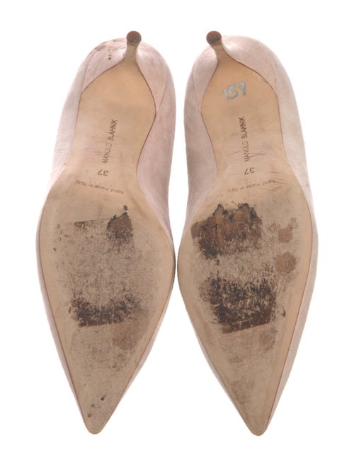 Manolo Blahnik Suede Pumps