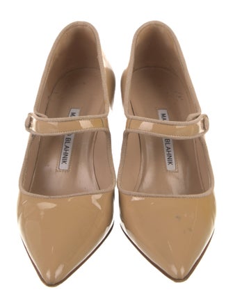 Manolo Blahnik Patent Leather Pumps